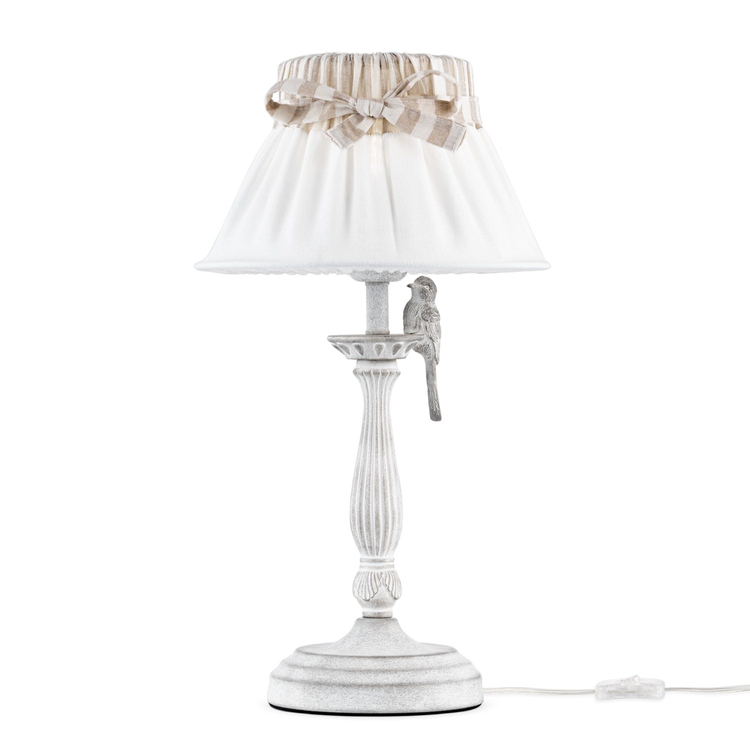 Maytoni Classic Bird Настольный светильник цвет: белый ARM013-11-W