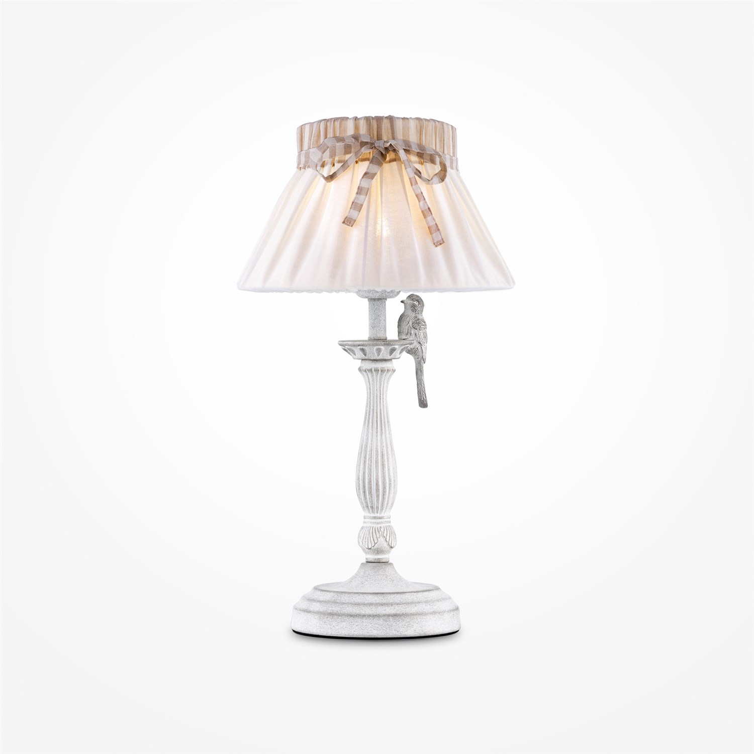 Maytoni Classic Bird Настольный светильник цвет: белый ARM013-11-W