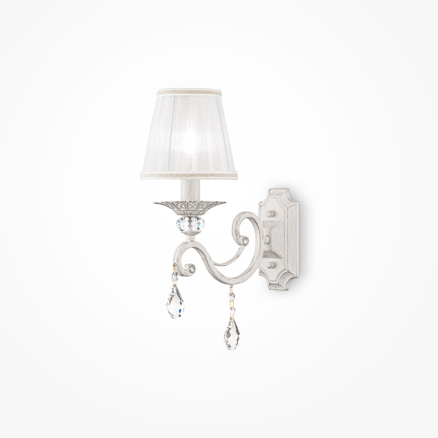 Maytoni Classic Grace Настенный светильник (бра) цвет: белый ARM247-01-G