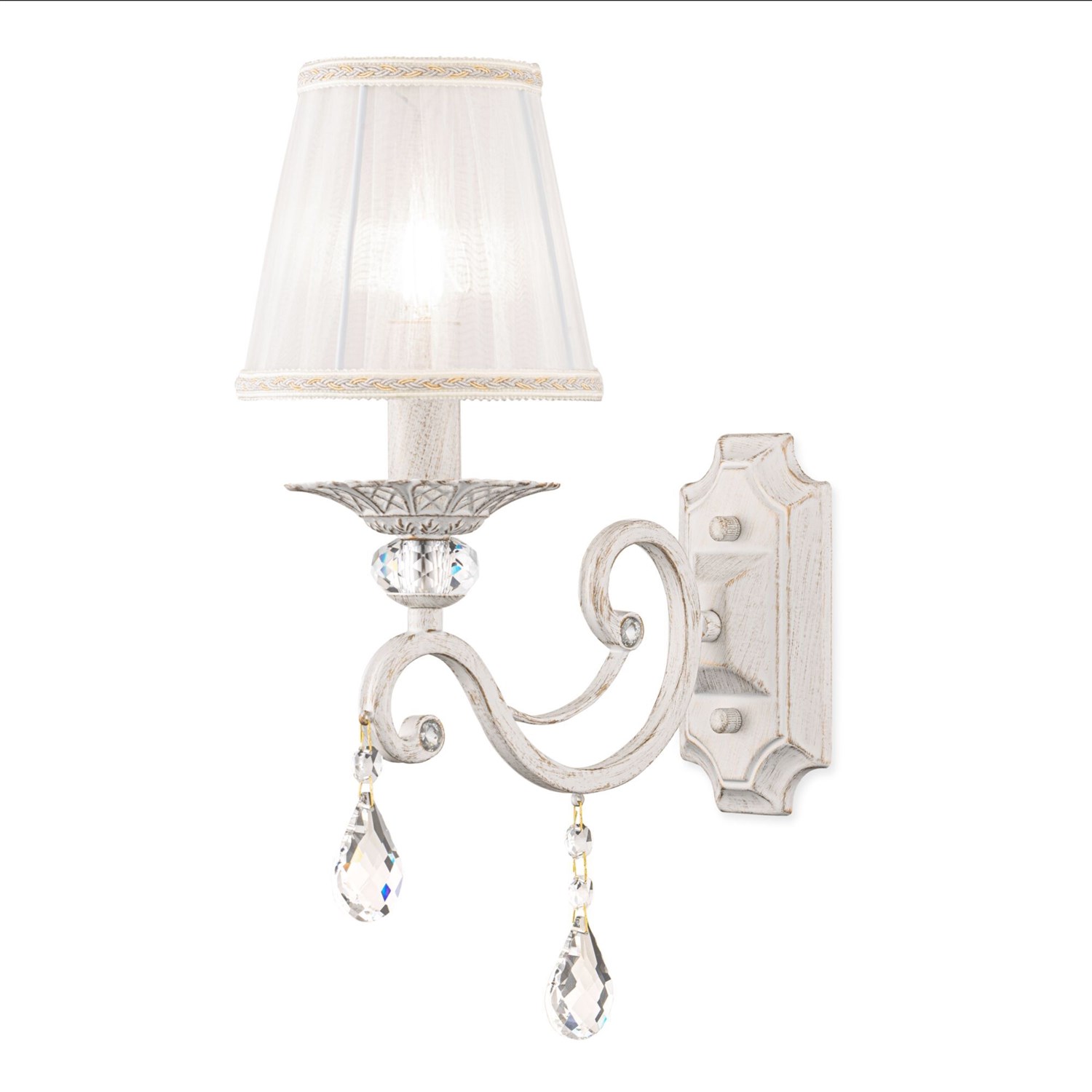 Maytoni Classic Grace Настенный светильник (бра) цвет: белый ARM247-01-G