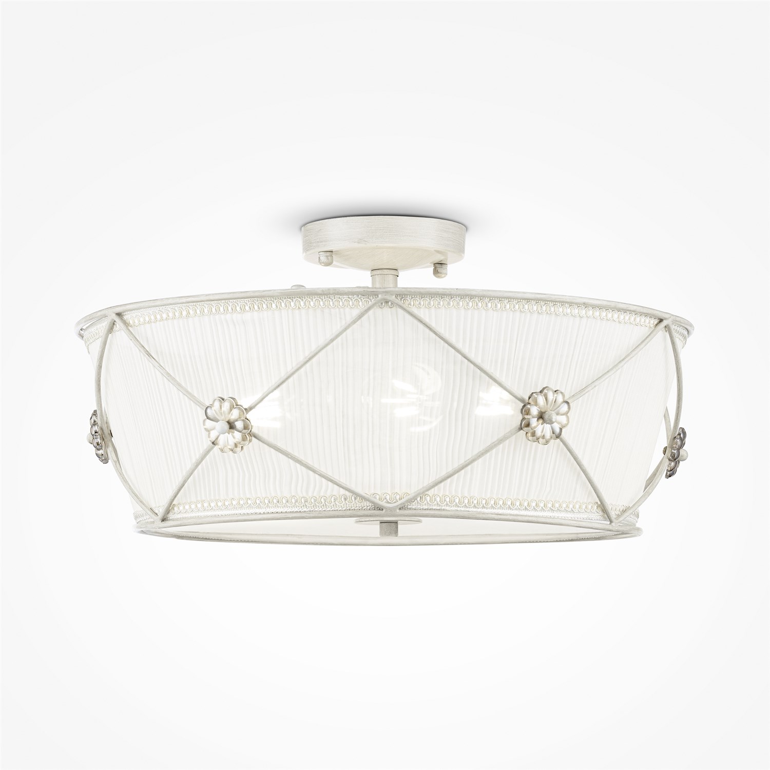 Maytoni Classic Lea Потолочный светильник цвет: белый ARM369-03-G