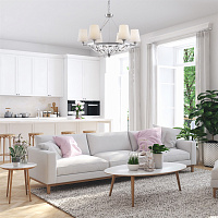 Maytoni Classic Pantheon Подвесной светильник цвет: хром H021PL-06CH