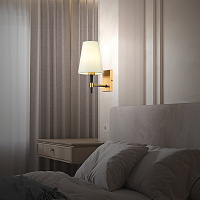 Maytoni Classic Zaragoza Настенный светильник (бра) цвет: латунь H001WL-01BS