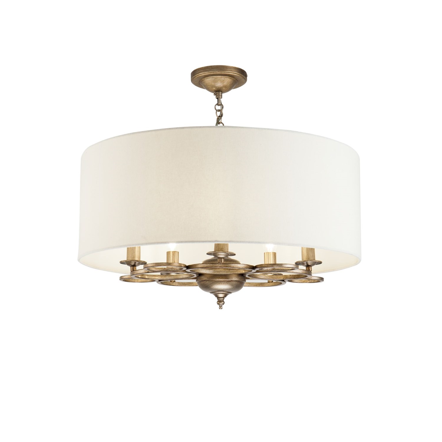 Maytoni Classic Anna Подвесной светильник цвет: золото H007PL-05G