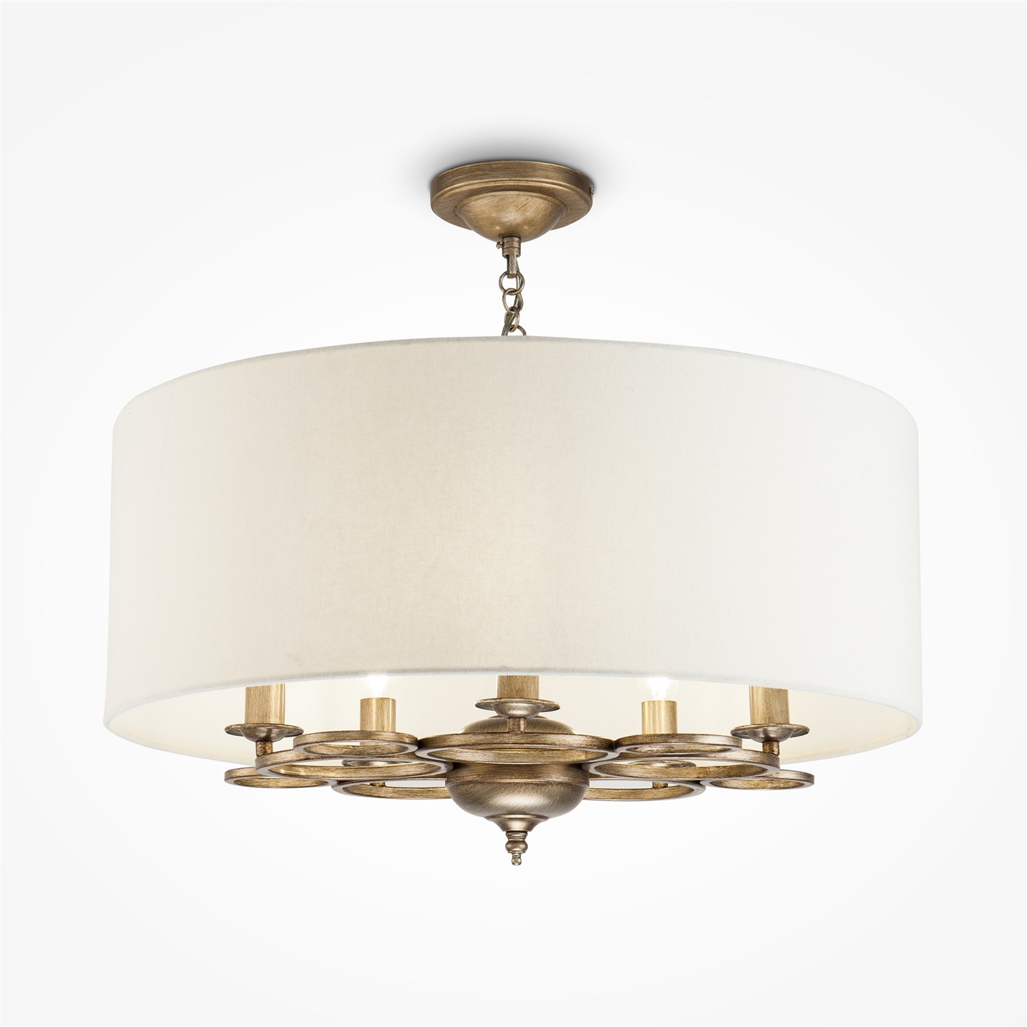 Maytoni Classic Anna Подвесной светильник цвет: золото H007PL-05G