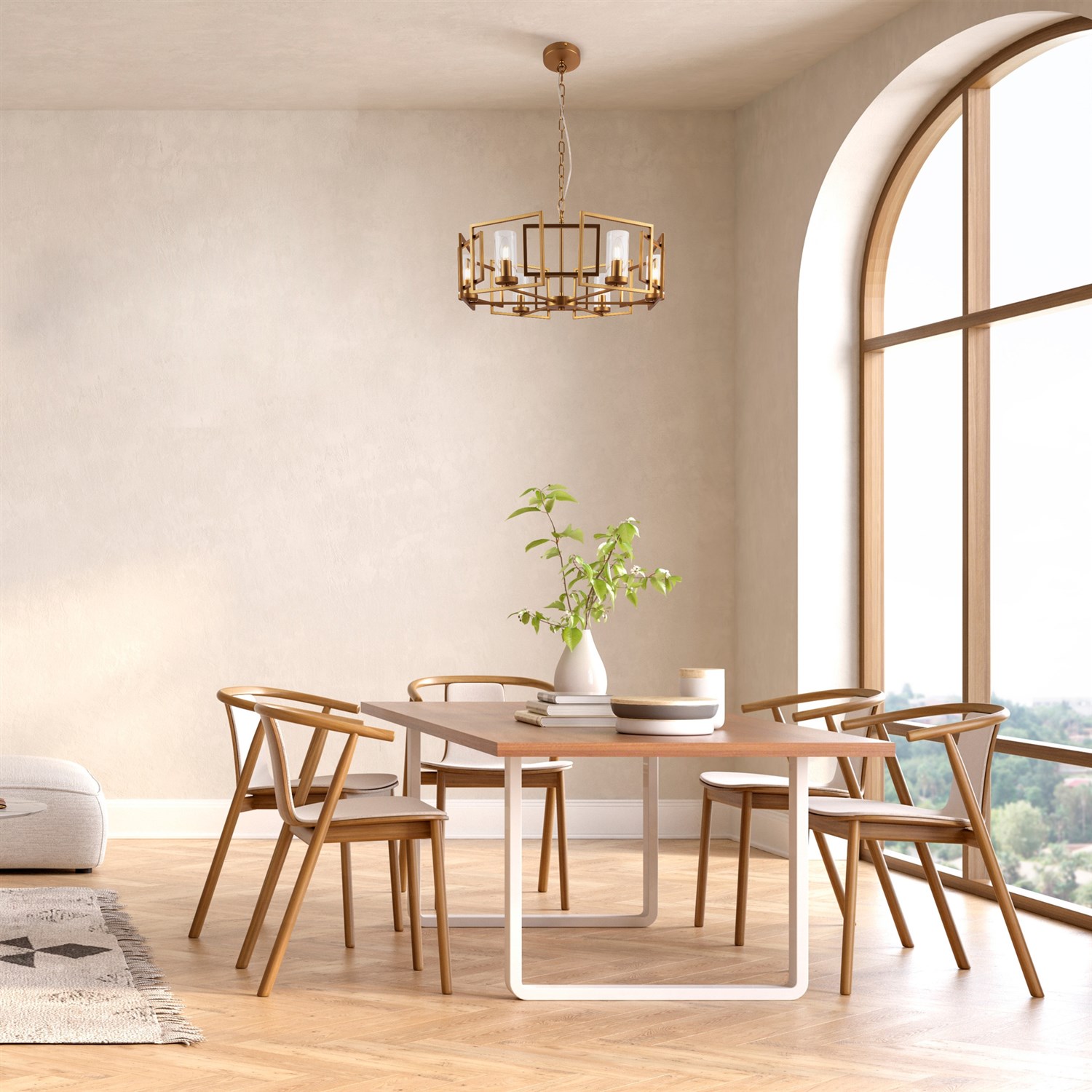 Maytoni Classic Bowi Подвесной светильник цвет: золото H009PL-06G