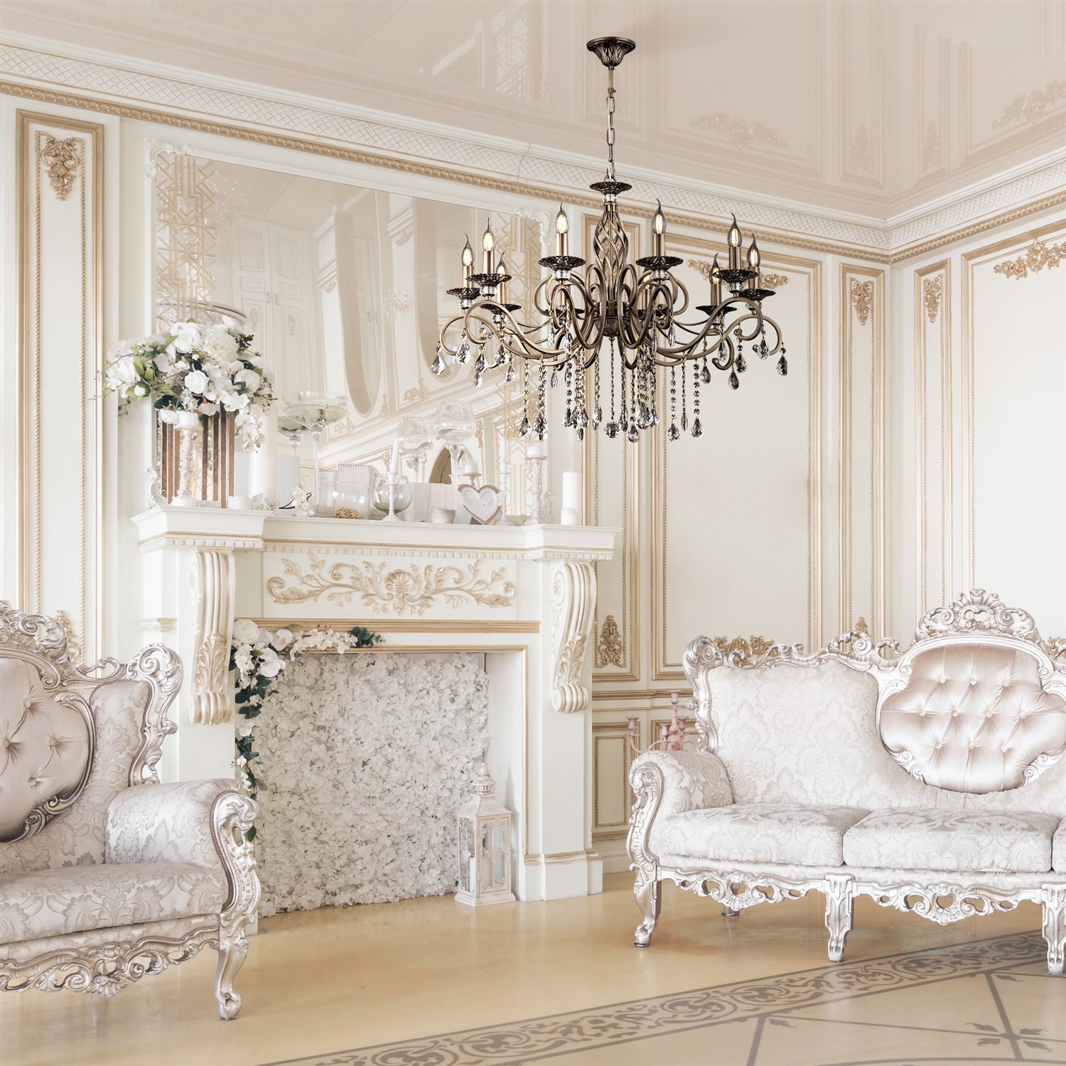 Maytoni Classic Grace Люстра цвет: бронза RC247-PL-10-R