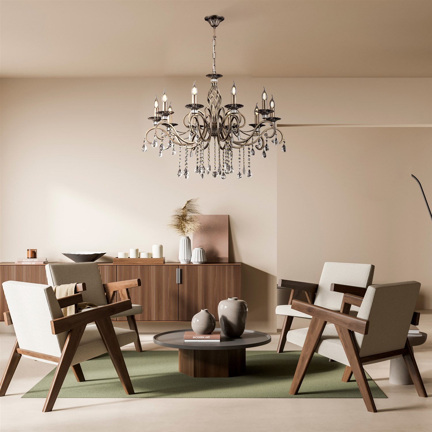 Maytoni Classic Grace Люстра цвет: бронза RC247-PL-10-R