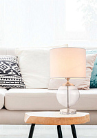 Maytoni Classic Lowell Настольный светильник цвет: никель Z533TL-01N
