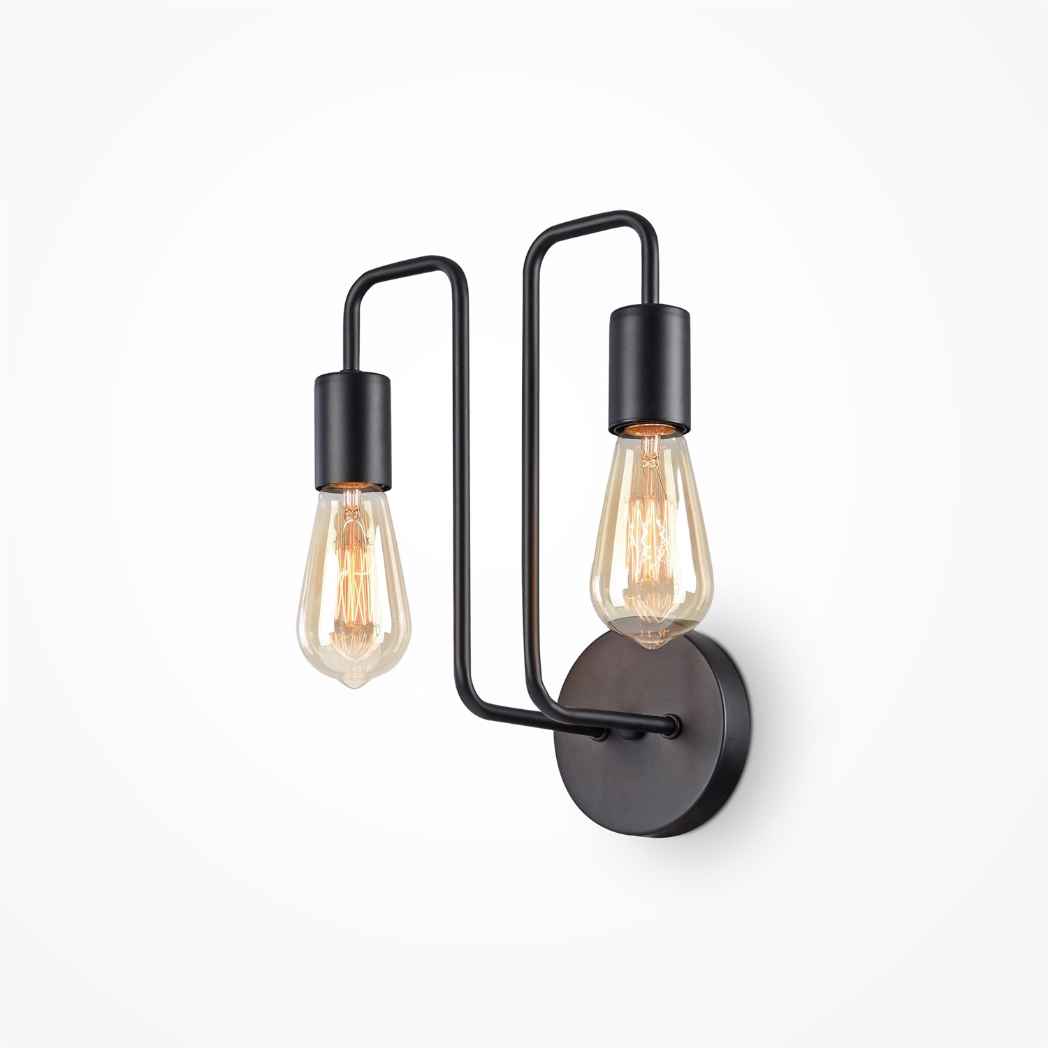 Maytoni Loft Gilbert Настенный светильник (бра) цвет: черный T532WL-02B