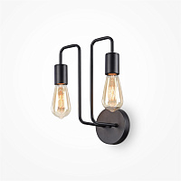 Maytoni Loft Gilbert Настенный светильник (бра) цвет: черный T532WL-02B