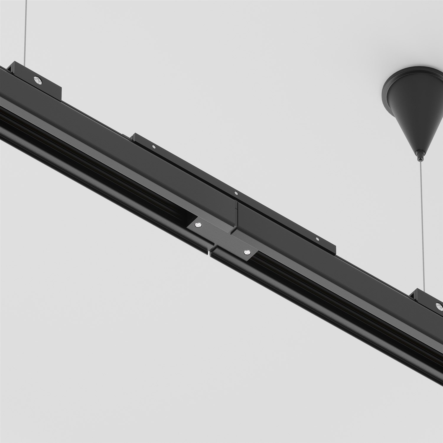 Maytoni Technical Коннектор прямой внутренний Trinity черный TRA005CI-31B