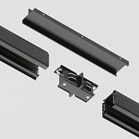 Maytoni Technical Коннектор прямой внутренний Trinity черный TRA005CI-31B