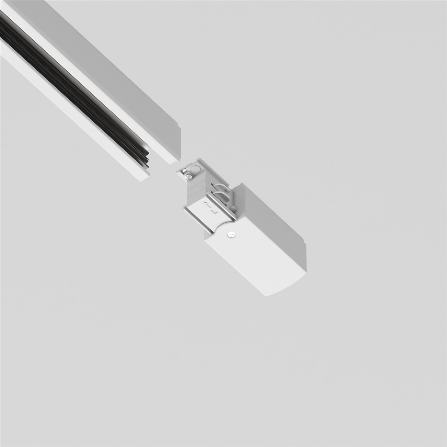 Maytoni Technical Ввод питания левый Trinity белый TRA005B-31W-L