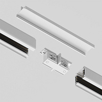 Maytoni Technical Коннектор прямой внутренний Trinity белый TRA005CI-31W