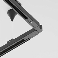 Maytoni Technical Коннектор поворотный шарнирный Trinity черный TRA005CS-31B