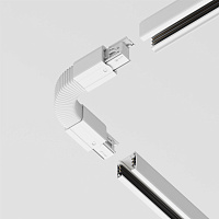 Maytoni Technical Коннектор гибкий Trinity белый TRA005CF-31W