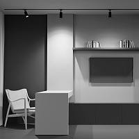 Maytoni Technical Focus Трековый светильник цвет: черный TR028-3-GU10-B