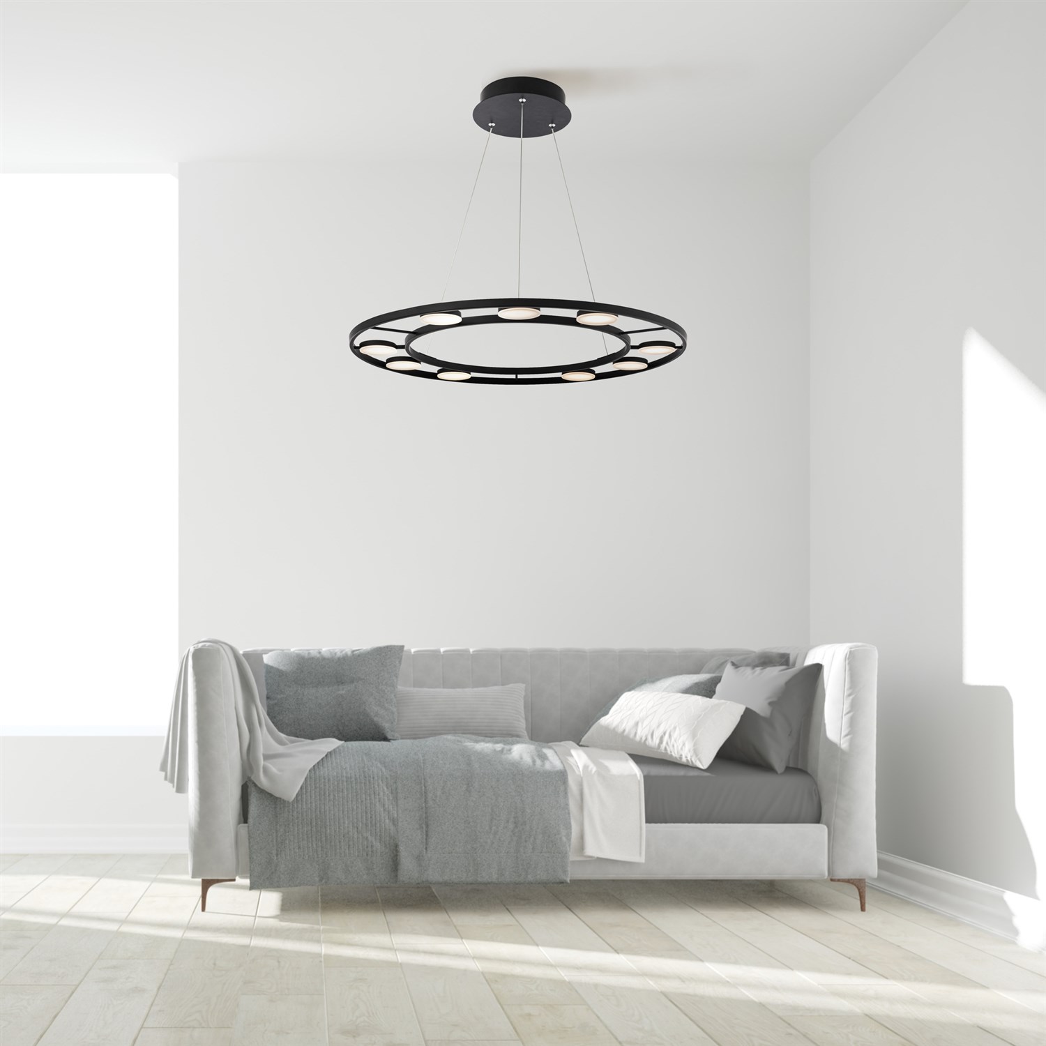 Maytoni Modern Fad Подвесной светильник цвет: черный MOD070PL-L63B3K