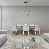 Maytoni Modern Rim Подвесной светильник цвет: латунь MOD058PL-L74BS4K