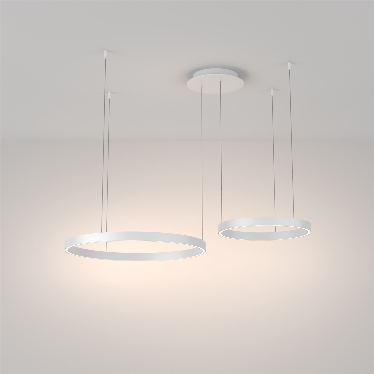 Maytoni Modern Rim Подвесной светильник цвет: белый MOD058PL-L55W4K