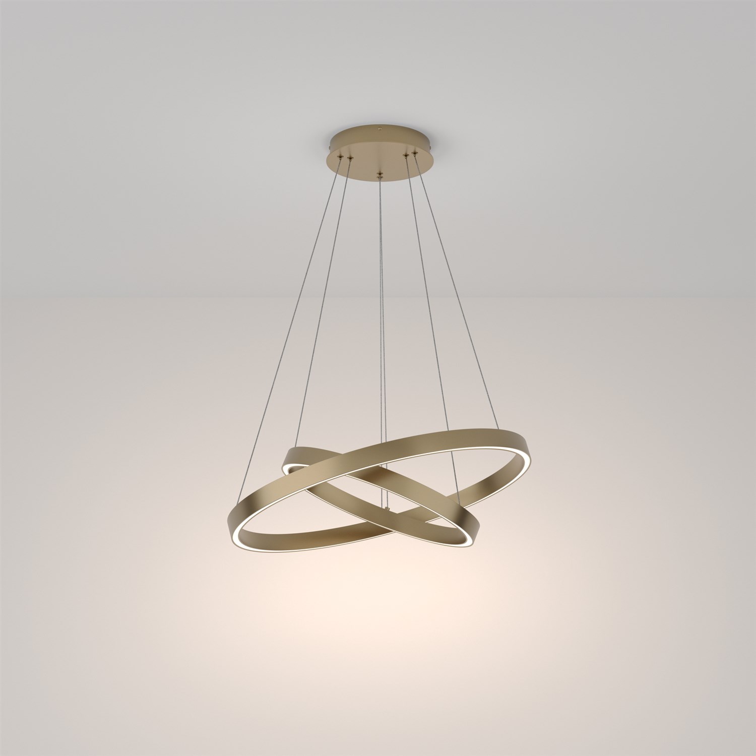 Maytoni Modern Rim Подвесной светильник цвет: латунь MOD058PL-L55BS4K