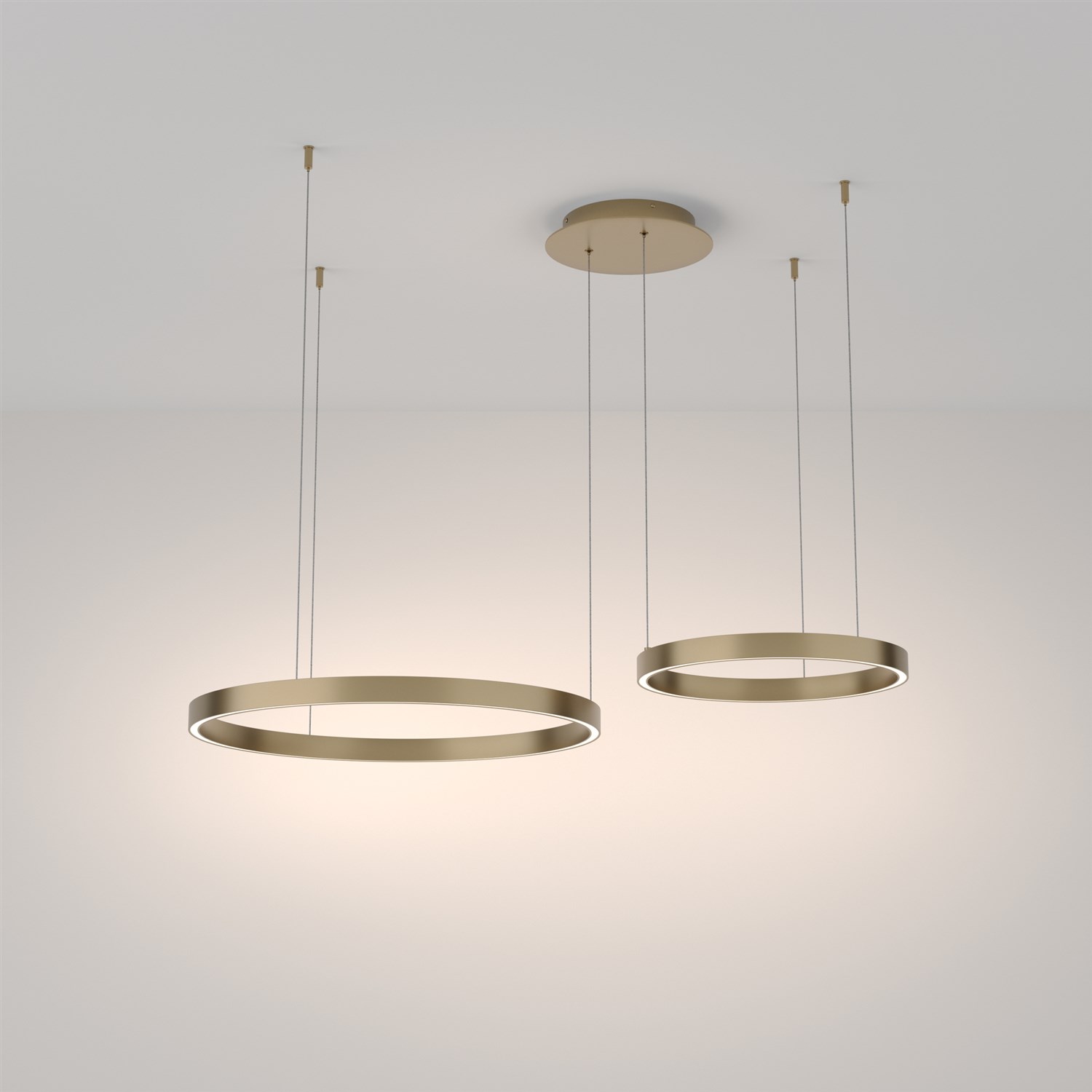 Maytoni Modern Rim Подвесной светильник цвет: латунь MOD058PL-L55BS4K