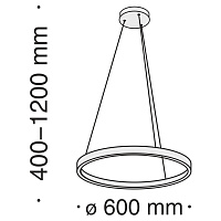 Maytoni Modern Rim Подвесной светильник цвет: белый MOD058PL-L32W4K