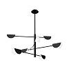 Maytoni Modern Mollis Люстра цвет: черный MOD126PL-08B