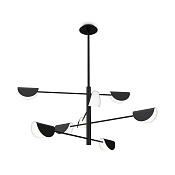 Maytoni Modern Mollis Люстра цвет: черный MOD126PL-08B