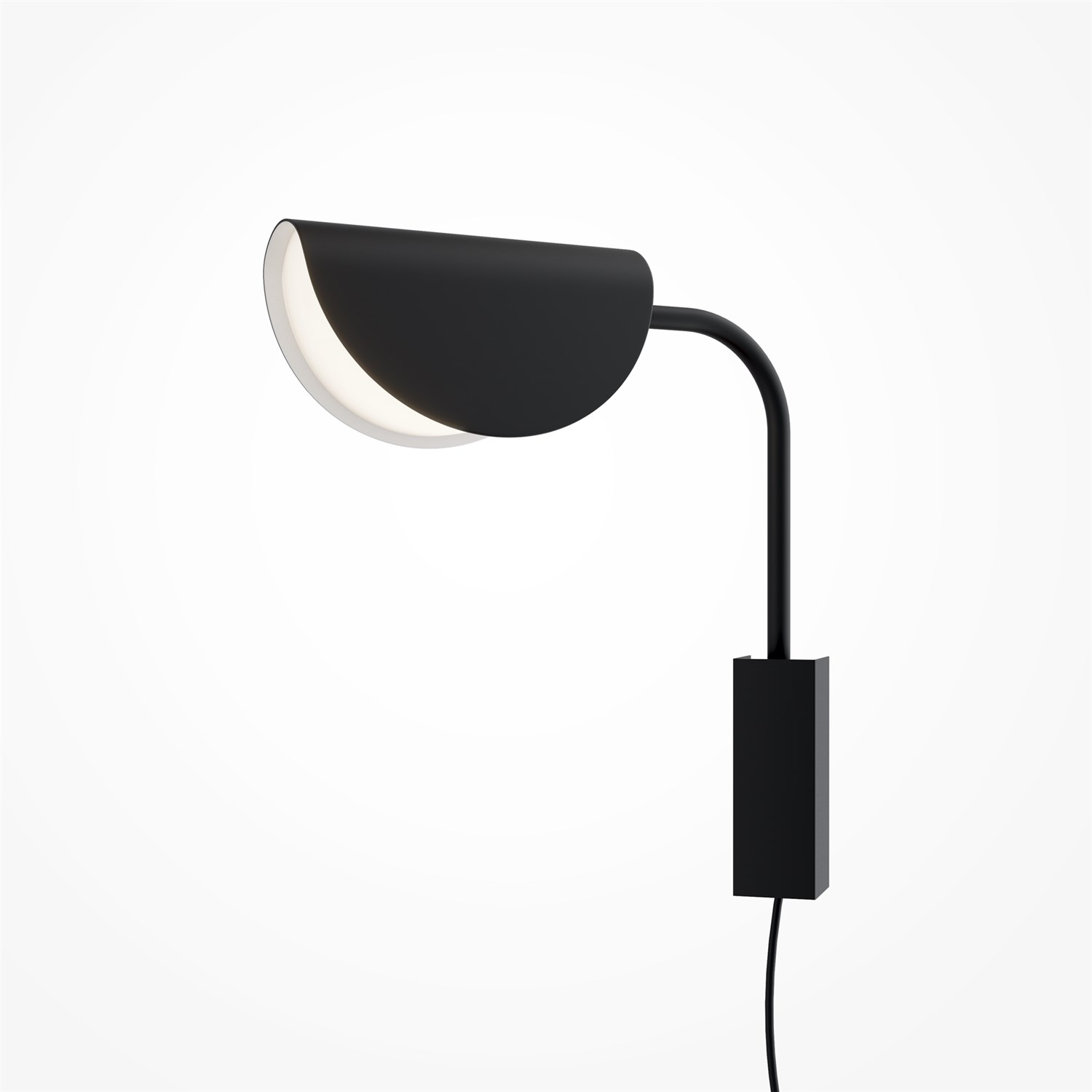 Maytoni Modern Mollis Настенный светильник (бра) цвет: черный MOD126WL-01B