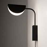 Maytoni Modern Mollis Настенный светильник (бра) цвет: черный MOD126WL-01B