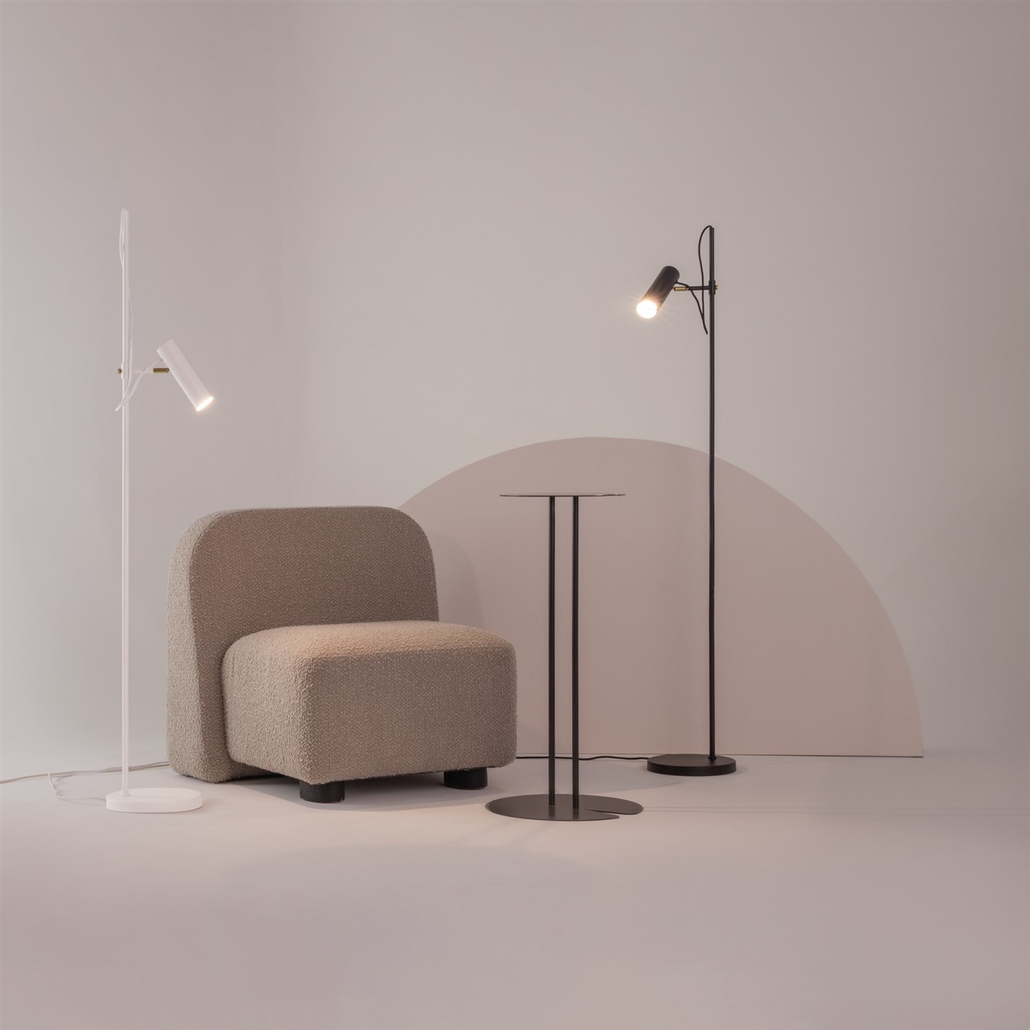 Maytoni Modern Bansky Напольный светильник (торшер) цвет: белый MOD129FL-01W