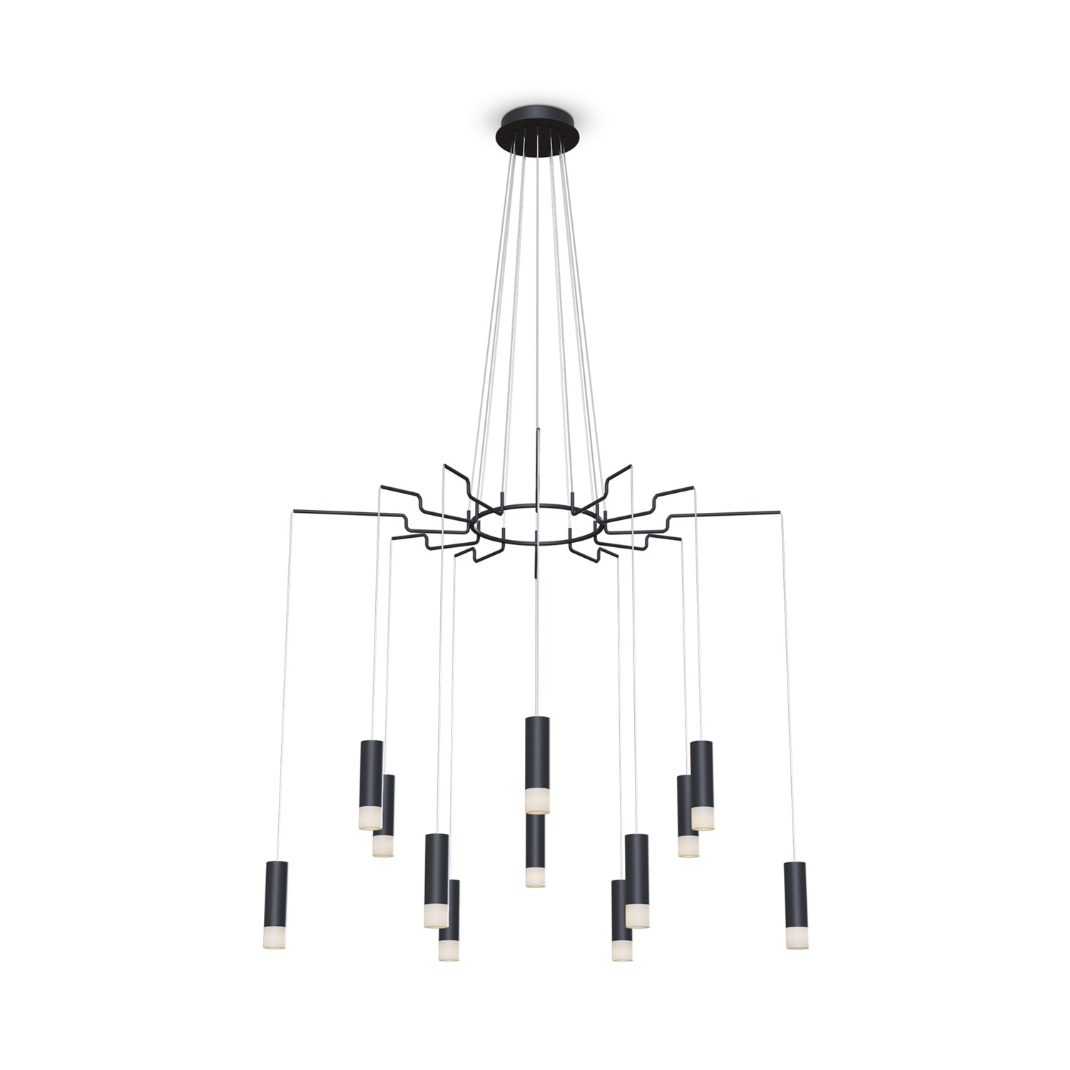 Maytoni Modern Davida Подвесной светильник цвет: черный MOD035PL-12B