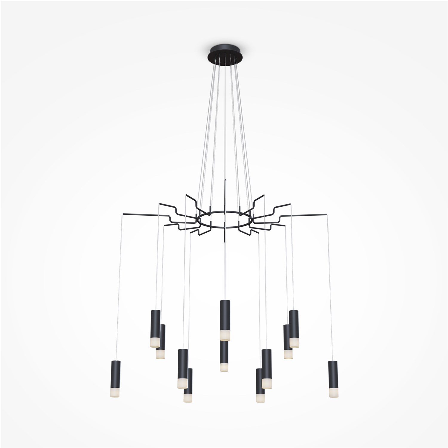 Maytoni Modern Davida Подвесной светильник цвет: черный MOD035PL-12B