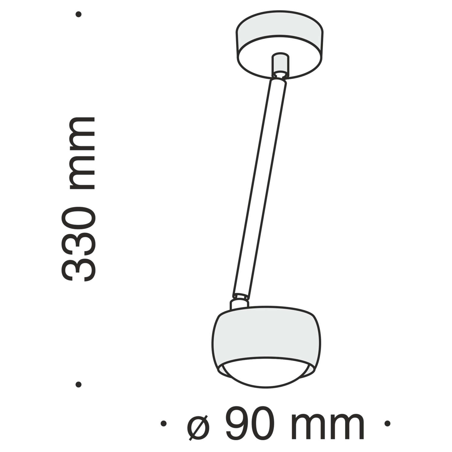 Maytoni Technical Lens Потолочный светильник цвет: белый MOD072CL-L8W3K