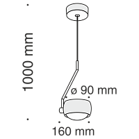 Maytoni Technical Lens Подвесной светильник цвет: белый MOD072PL-L8W3K