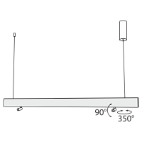 Maytoni Technical Puntero Подвесной светильник цвет: белый P068PL-L27W4K