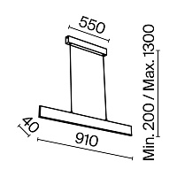 Maytoni Technical Step Подвесной светильник цвет: белый P010PL-L23W