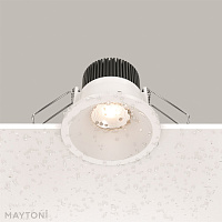 Maytoni Technical Zoom Встраиваемый светильник цвет: белый DL034-01-06W3K-W