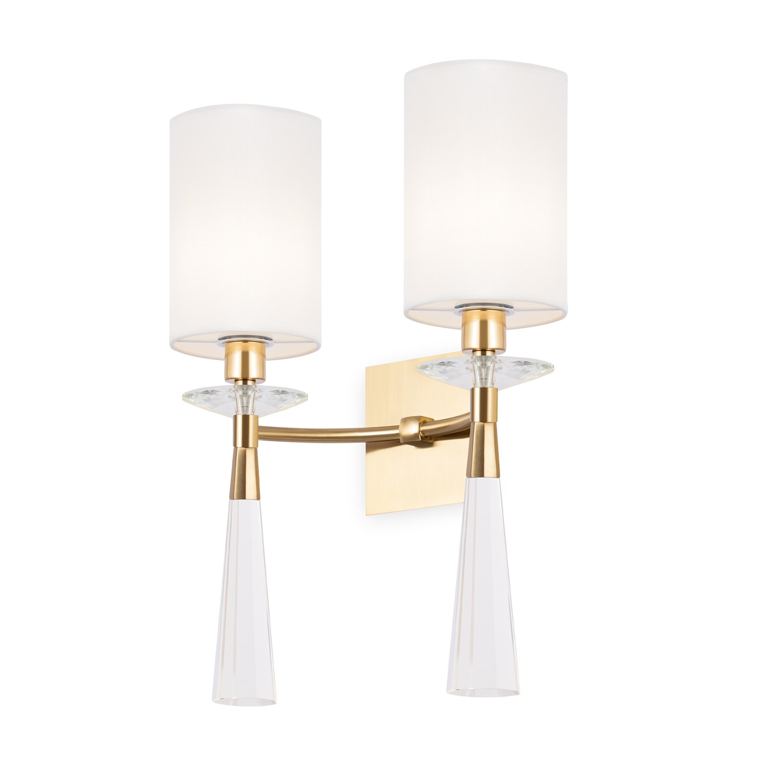 Maytoni Classic Bianco Настенный светильник (бра) цвет: латунь MOD224WL-02BS