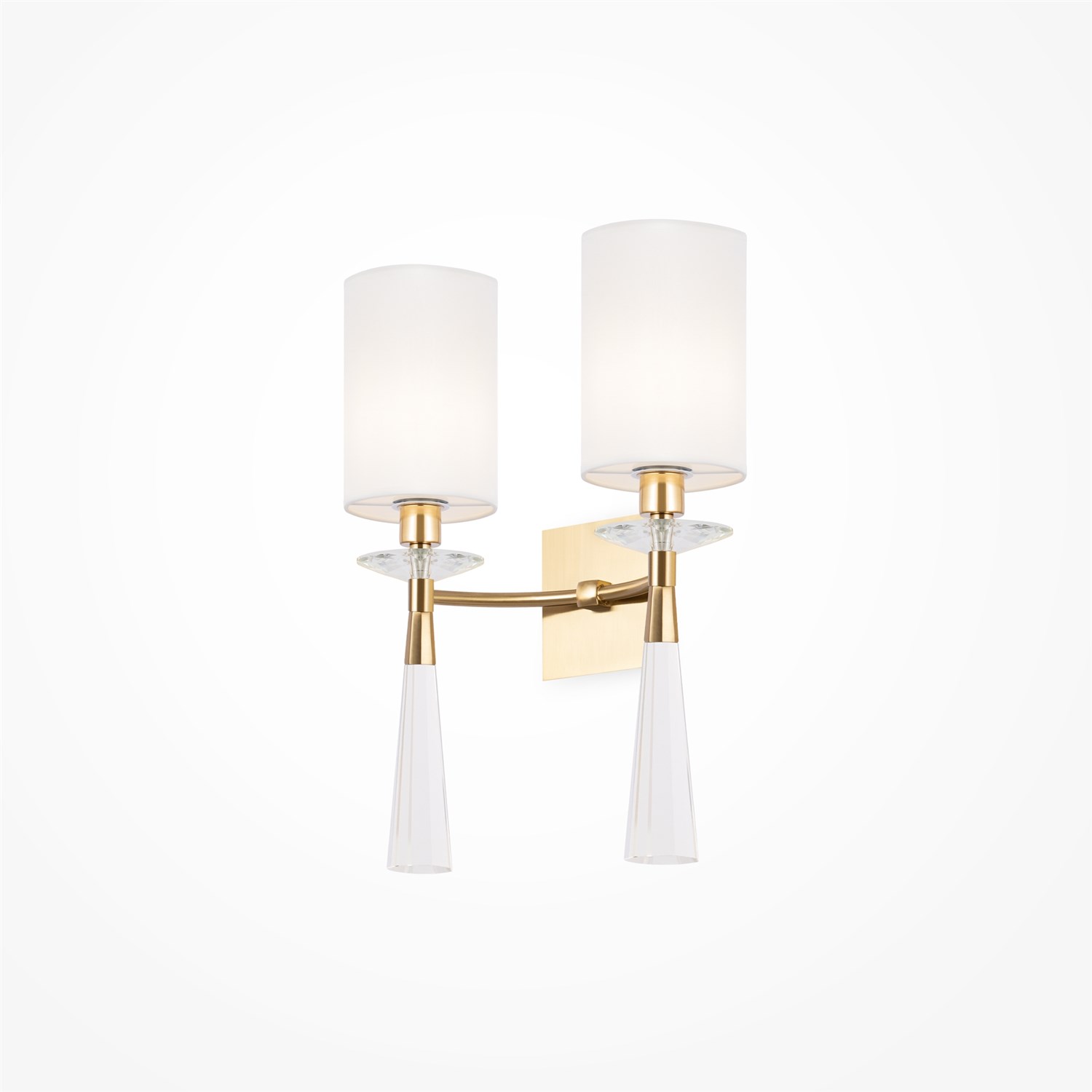 Maytoni Classic Bianco Настенный светильник (бра) цвет: латунь MOD224WL-02BS