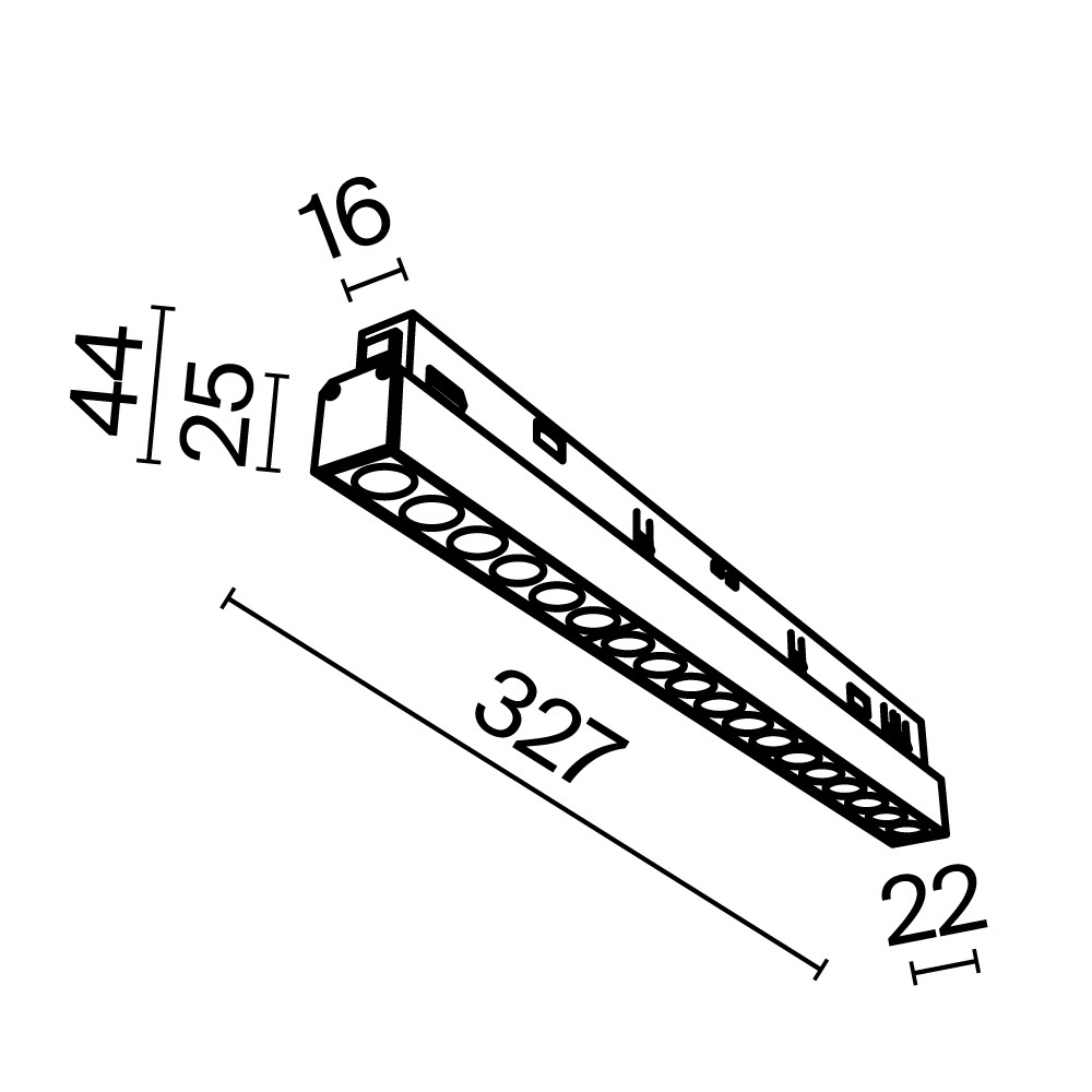 Maytoni Technical Points Трековый светильник цвет: белый TR031-2-18W3K-W
