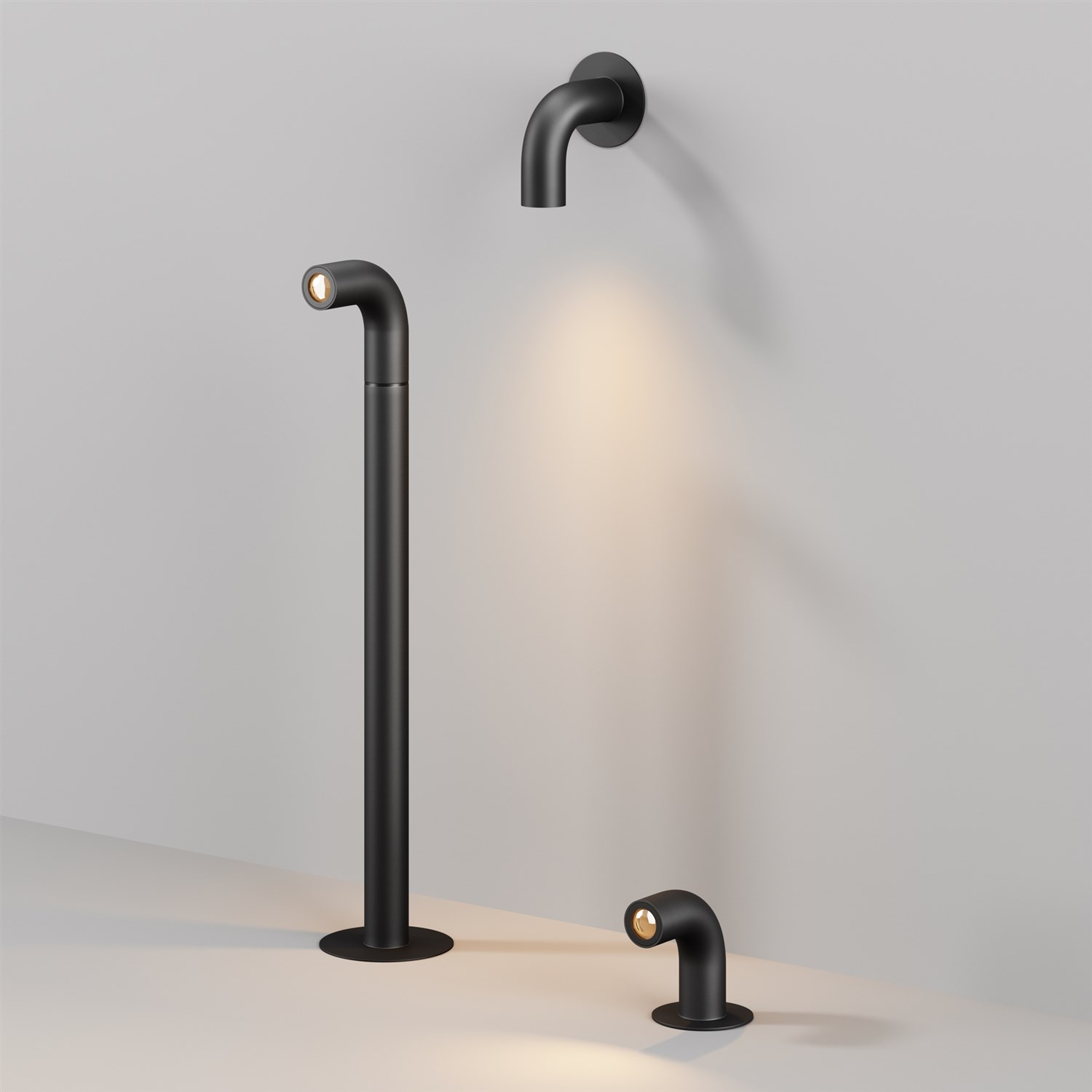 Maytoni Outdoor Sleek Ландшафтный светильник цвет: графит O477FL-L2GF3K