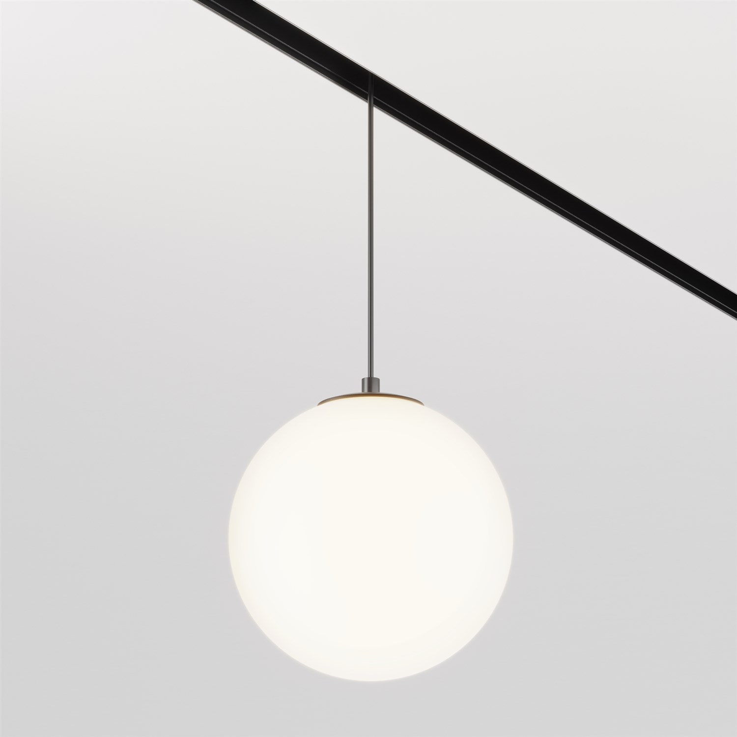 Maytoni Technical Luna Трековый подвесной светильник цвет: черный TR039-2-5W4K