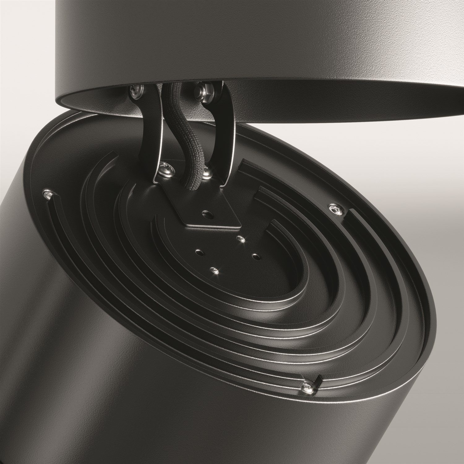 Maytoni Technical Yin Потолочный светильник цвет: черный C084CL-15W3K-B