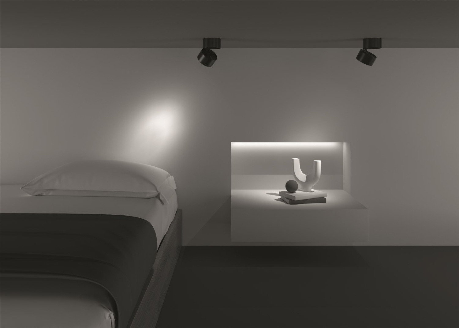 Maytoni Technical Yin Потолочный светильник цвет: черный C084CL-15W3K-B