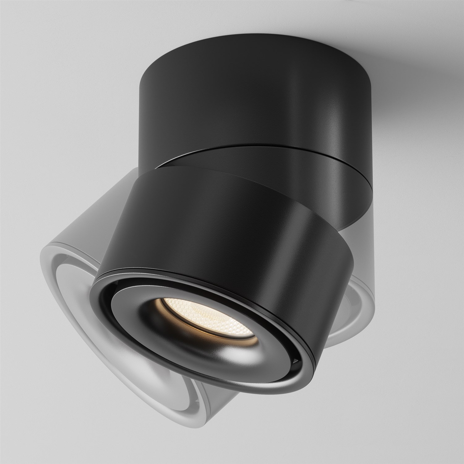 Maytoni Technical Yin Потолочный светильник цвет: черный C084CL-15W3K-B
