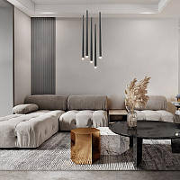 Maytoni Modern Cascade Подвесной светильник цвет: черный MOD132PL-L30BK