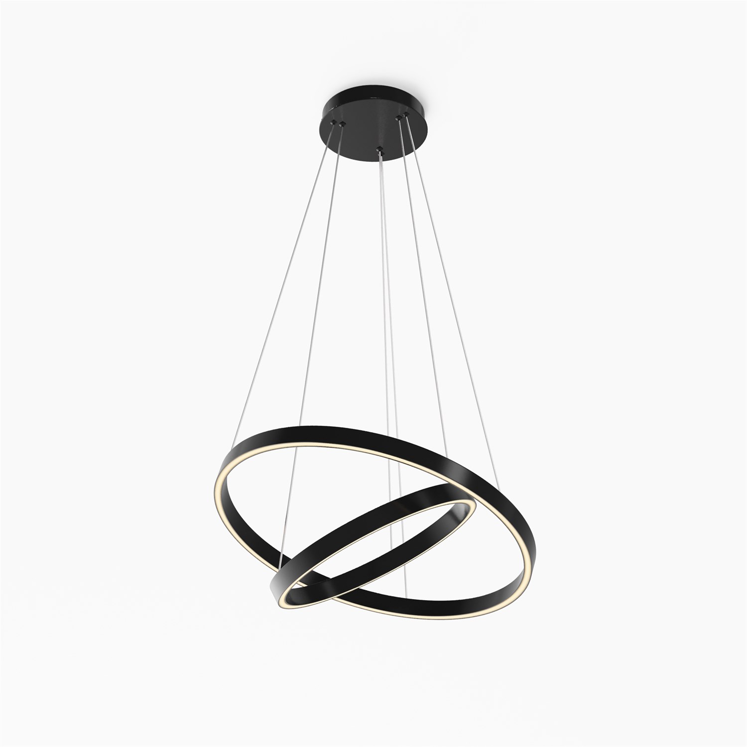 Maytoni Modern Rim Подвесной светильник цвет: черный MOD058PL-L55BK
